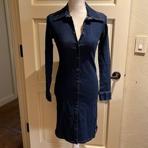 Dark Wash Jean dress